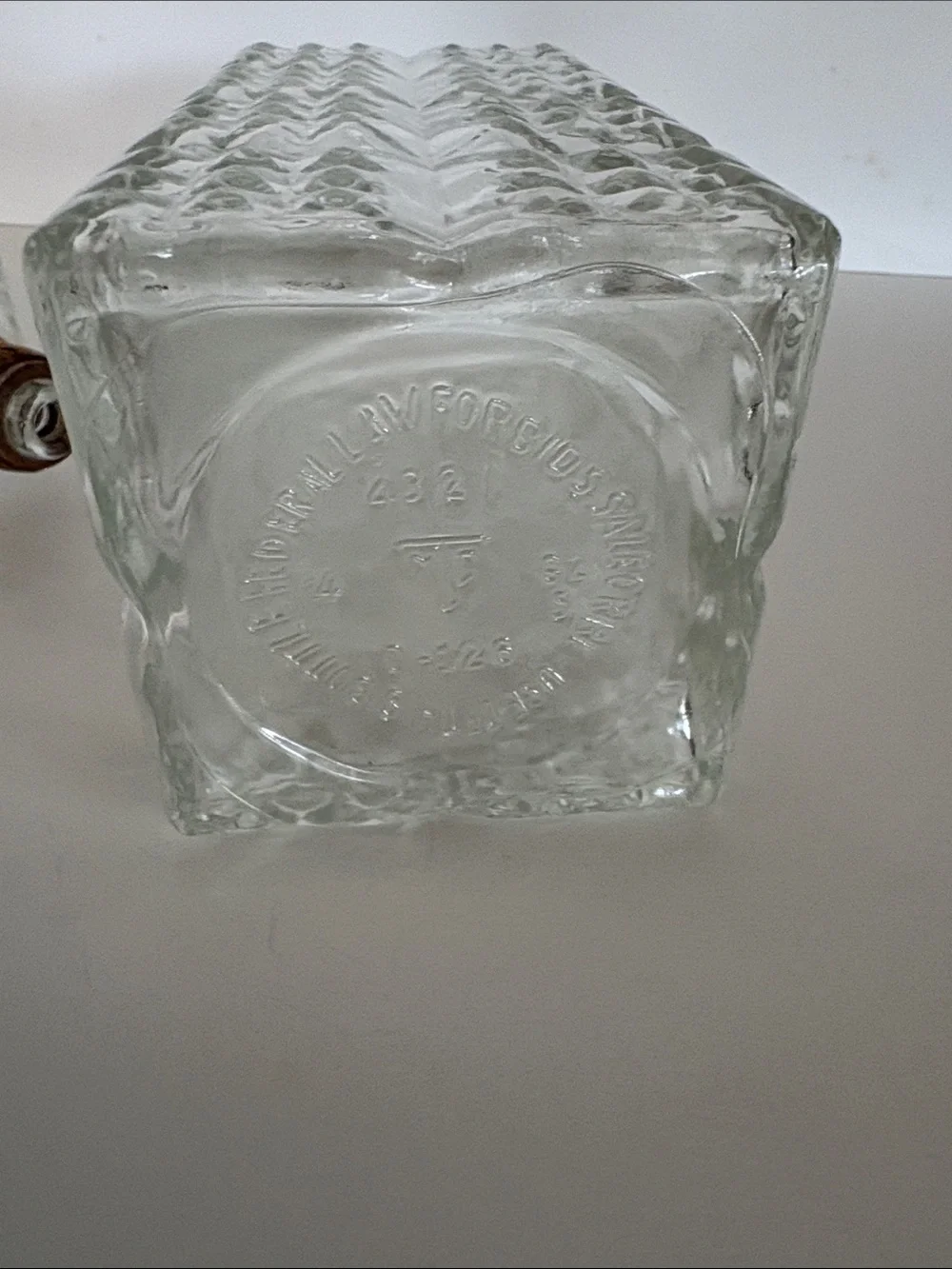MCM Crystal Liquor Decanter